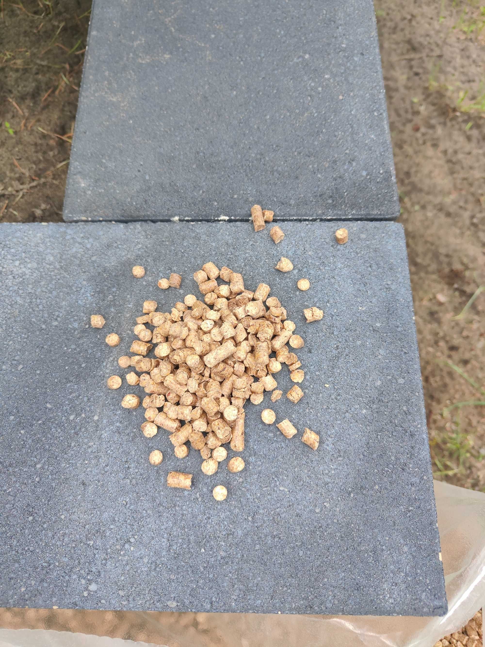 Pellet pelet opałowy 6mm, jasny, wysokokaloryczny