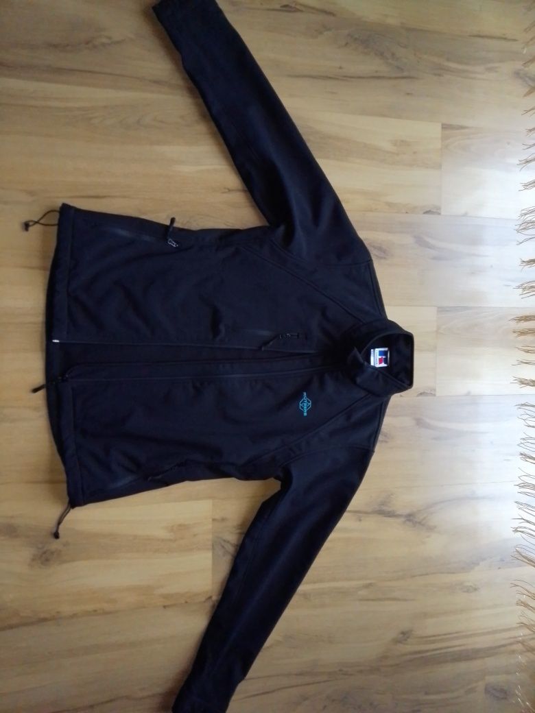 Russell czarna kurtka bluza Softshell L