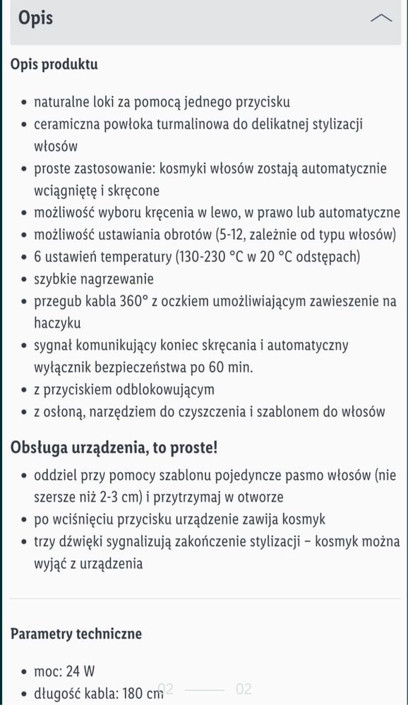 Lokowka automatyczna do wlosów Silvercrest Quick Curl
