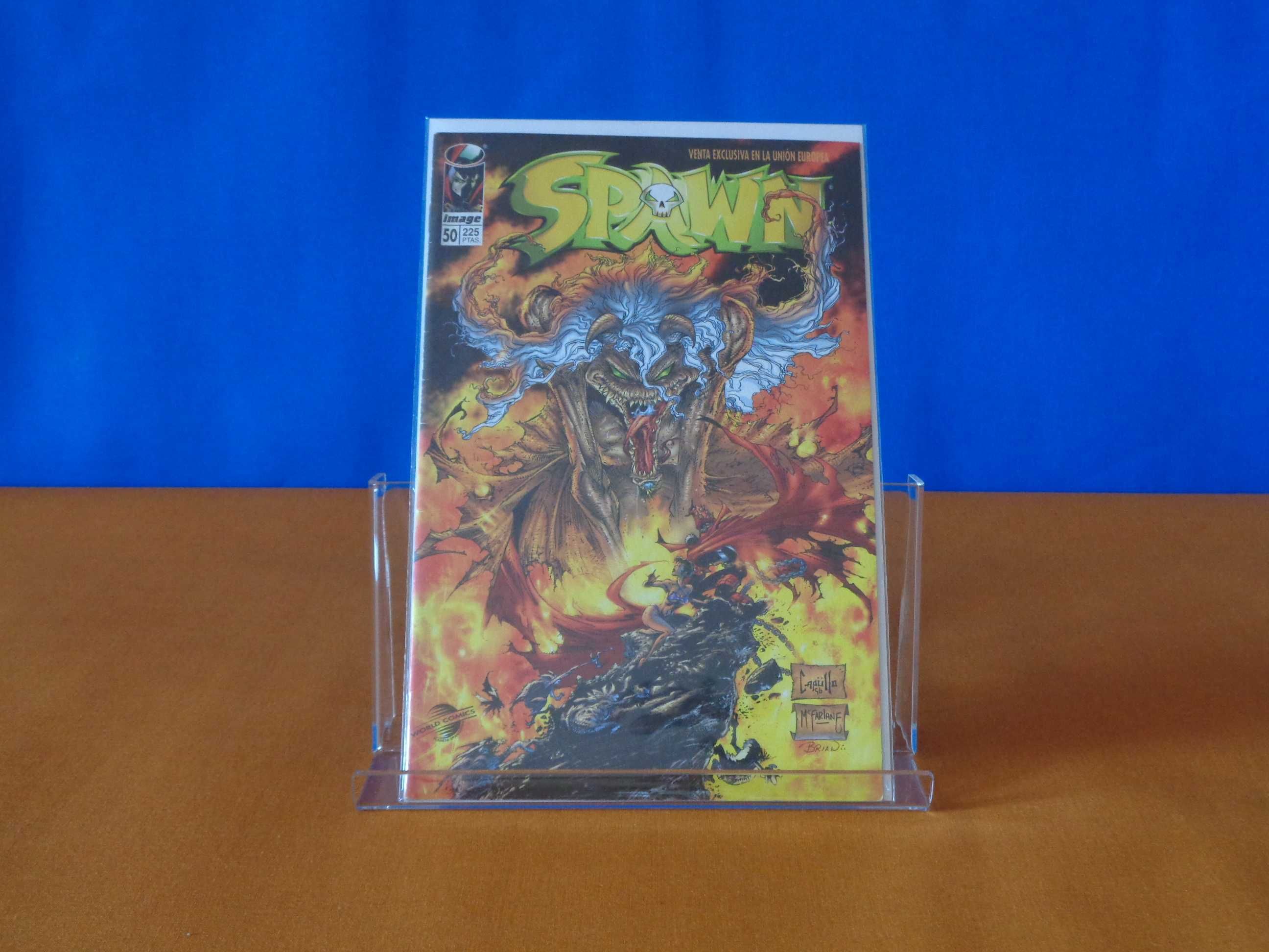 Pack "Spawn". Castelhano. 4 Un. 1995. P. DeAgostini. Portes Incluídos.