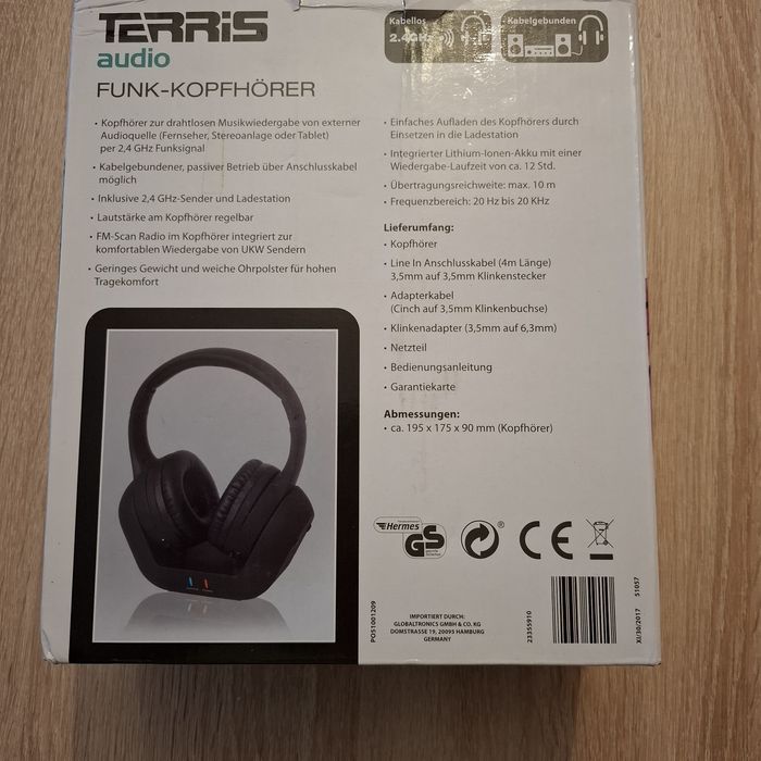 słuchawki Terris Audio Funk-Kopfhörer