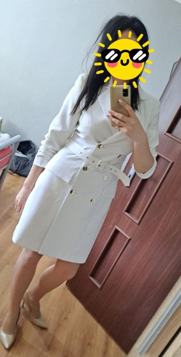 Żakietowa sukienka polskiej marki Ewola rozmiar 36