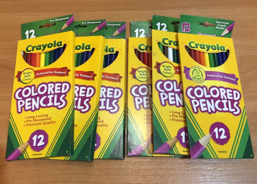 Олівці кольорові Crayola 12 шт