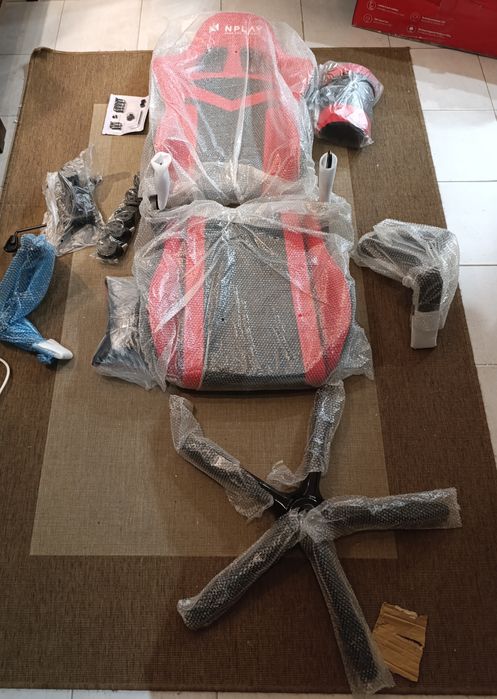 Cadeira gaming NPlay Rule 4.0 (na caixa/3 anos garantia)