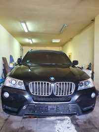 BMW X3 F25 maska zderzak lampa drzwi panel