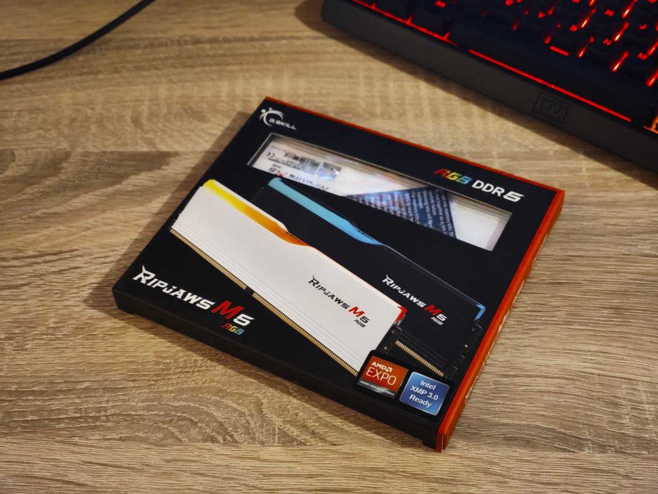 G.Skill 32GB (2x16GB) DDR5 6000MHz Ripjaws M5 RGB (Samsung)