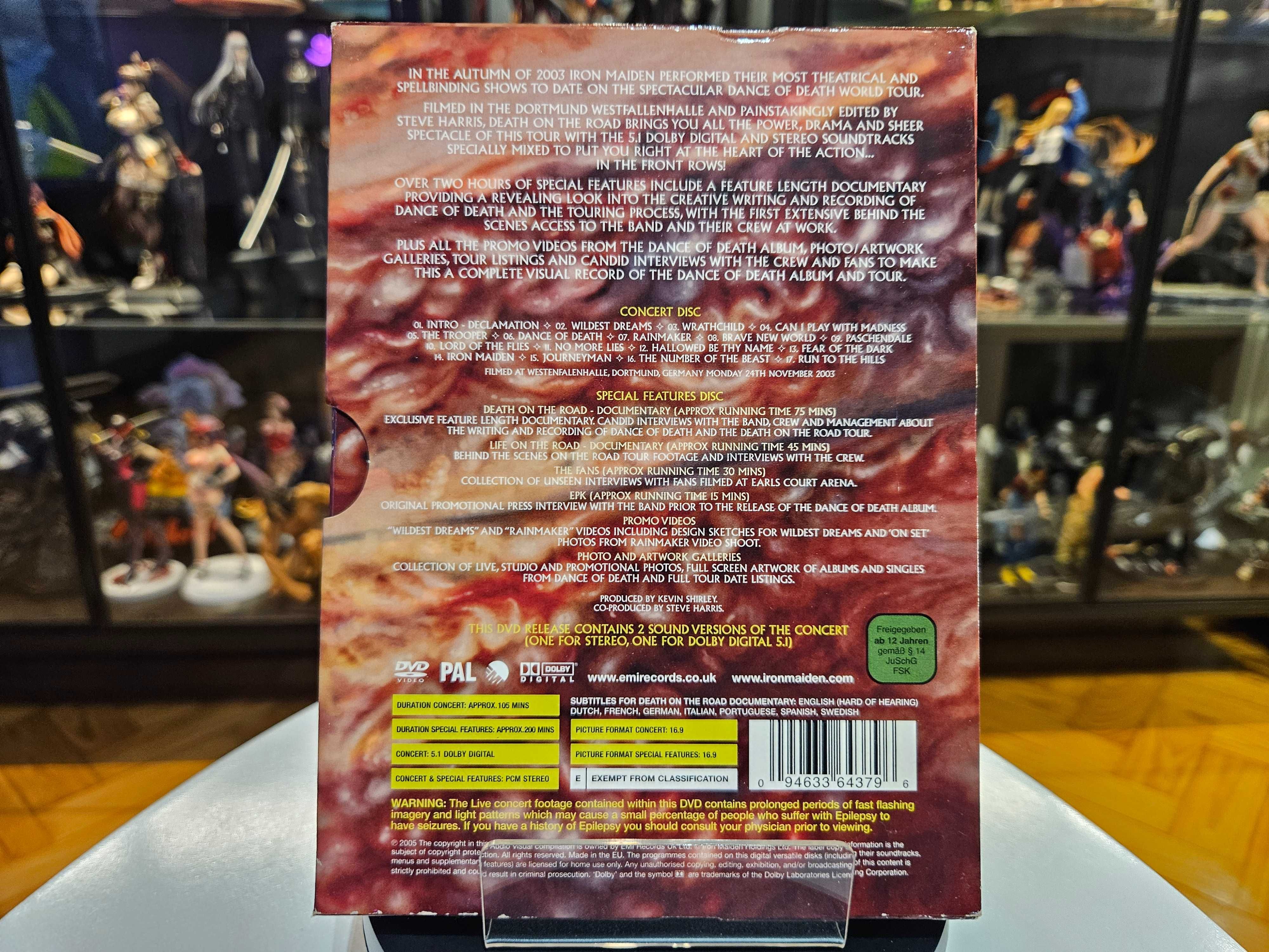 Iron Maiden - Death On The Road DVD
