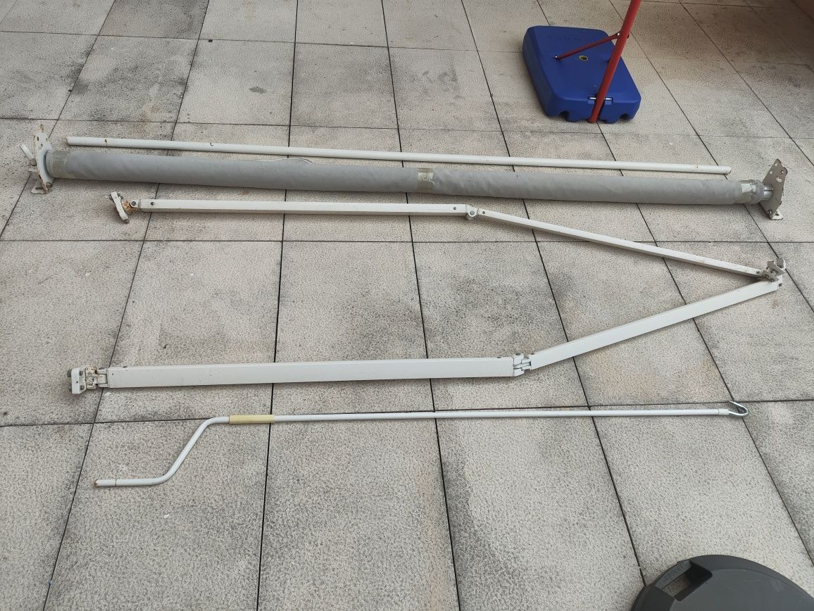 Toldo cinzento 3x2 mts
