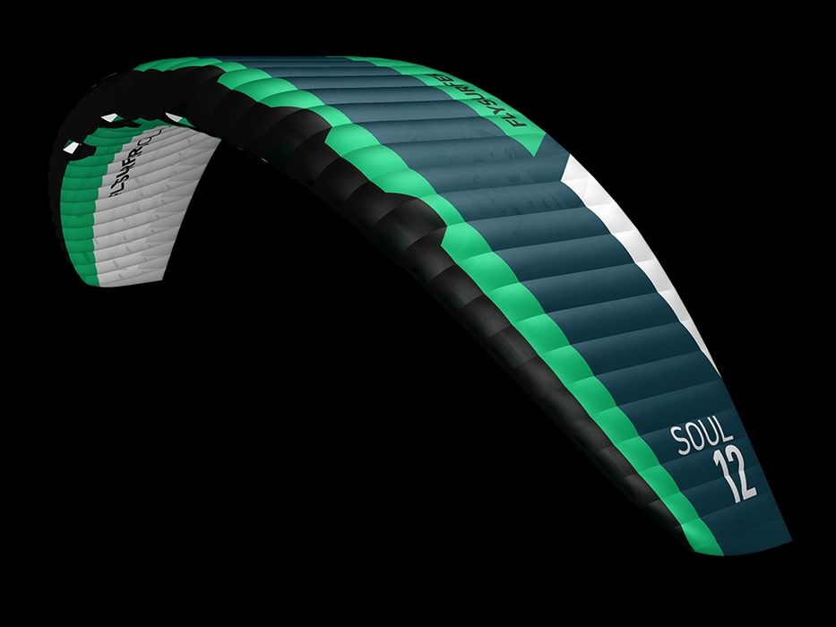 Latawiec Flysurfer soul V1 12m kitesurfing w SUPER stanie
