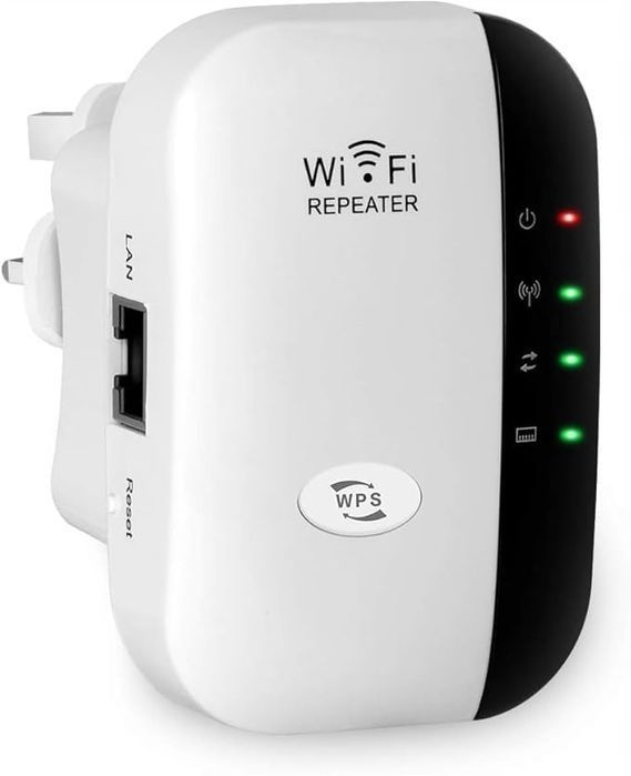 Wzmacniacz Sygnału Wi-Fi Repeater Mocny 300Mb/S