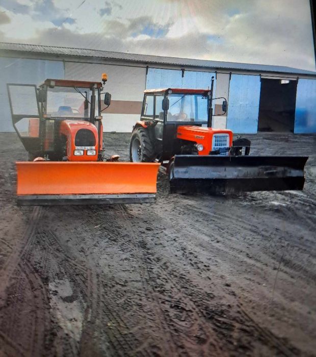 Wynajem Ciągników Do Odśnieżania Traktory Komunalne Zima