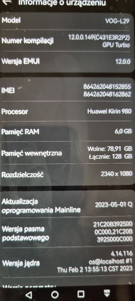 Huawei P30 PRO 128Gb