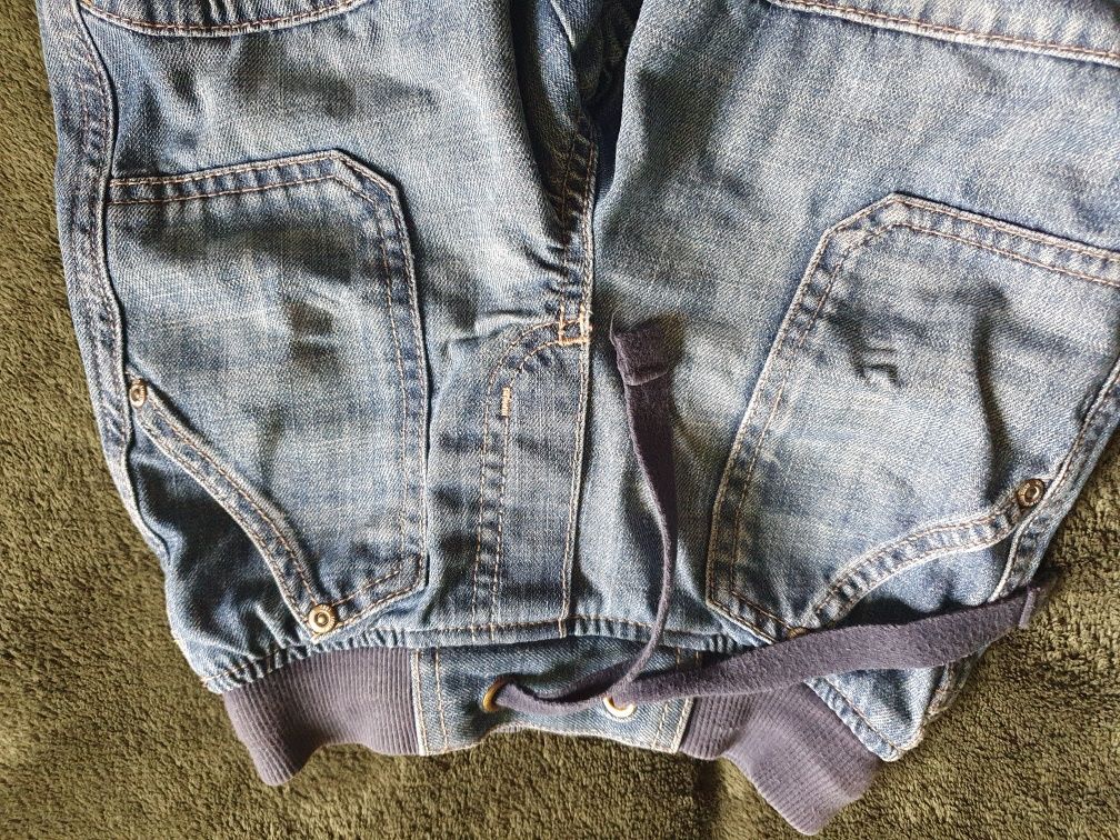 Spodnie jeansowe H&M 86 chłopięce