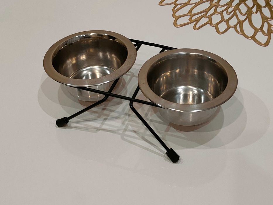 Миски на подставке кормушка для котов собак, других животных