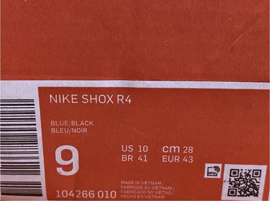 Мужские кроссовки Nike Shox R4 40-45 размер