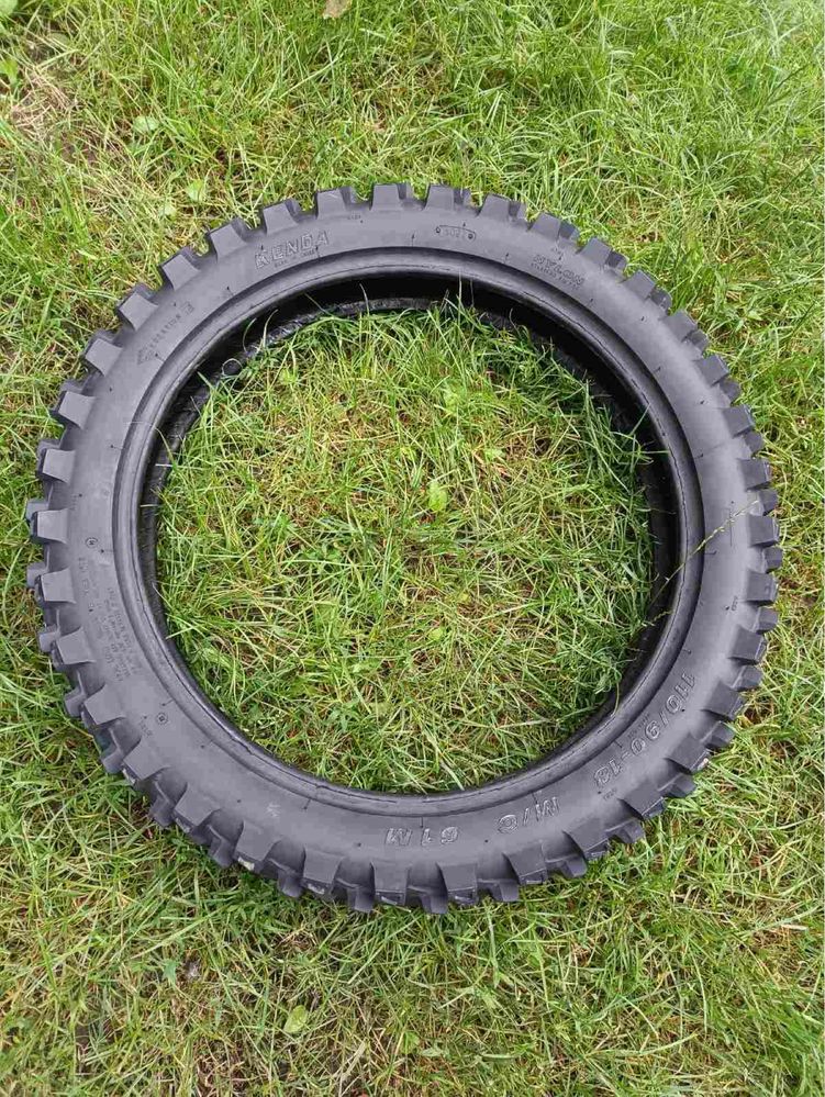 Продам мотошину Kenda 110/90 R18 б/у — гарний стан, ендуро
