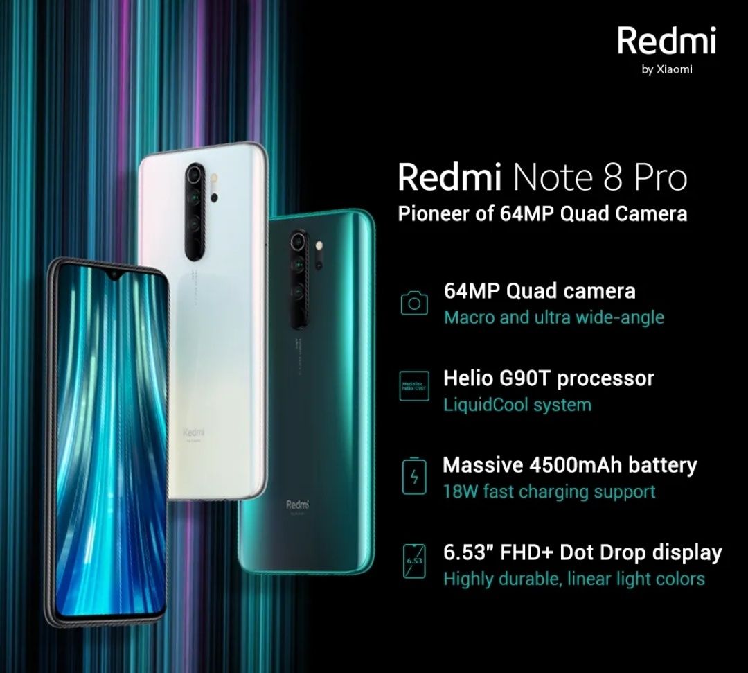 Xiaomi Redmi note 8 pro 6/128g