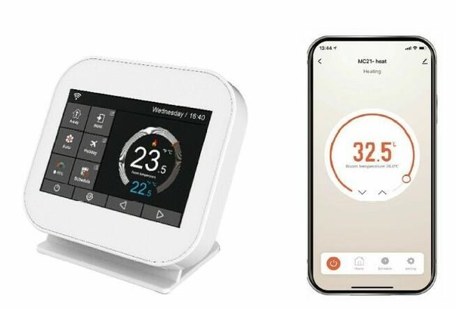 Termostat pokojowy MC 6 HD Wi-Fi + RF do sterow. ogrzewaniem
