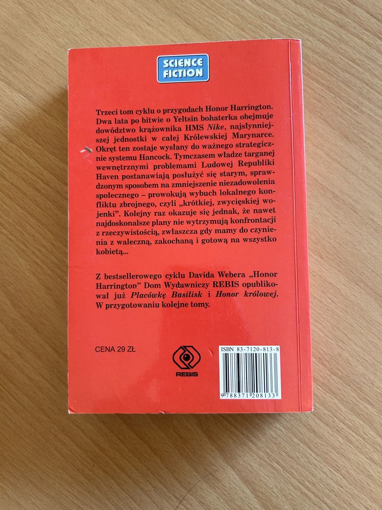 Honor Harrington Krótka, zwycięska wojenka David Weber