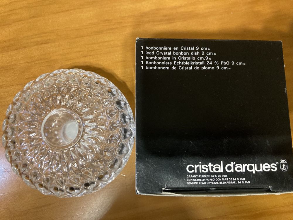 Bomboneira de cristal