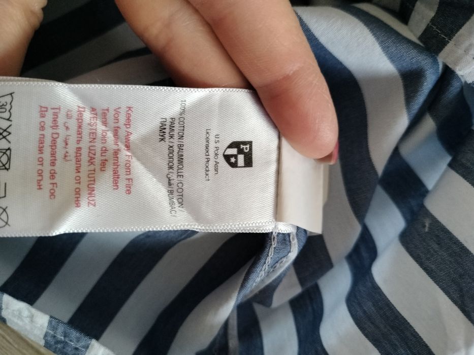 Koszula RALPH LAUREN POLO ASSN chłopięca w kratę