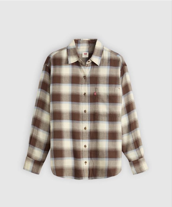 Сорочка Levi’s, картата рубашка жіноча в клітинку, S, нова, оригінал