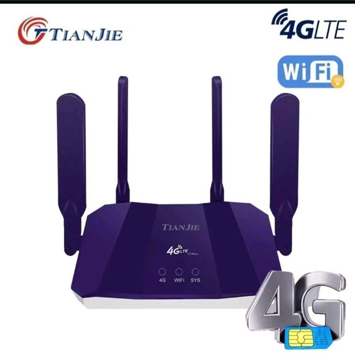 Маршрутизатор TIANJIE 4G LTE WiFi 6 з підтримкою SIM карт