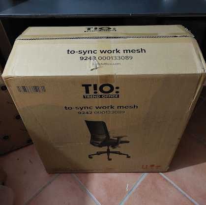 2x Cadeira de escritório nº 10 - NOVO (Dauphin) TO Sync Mesh 9242