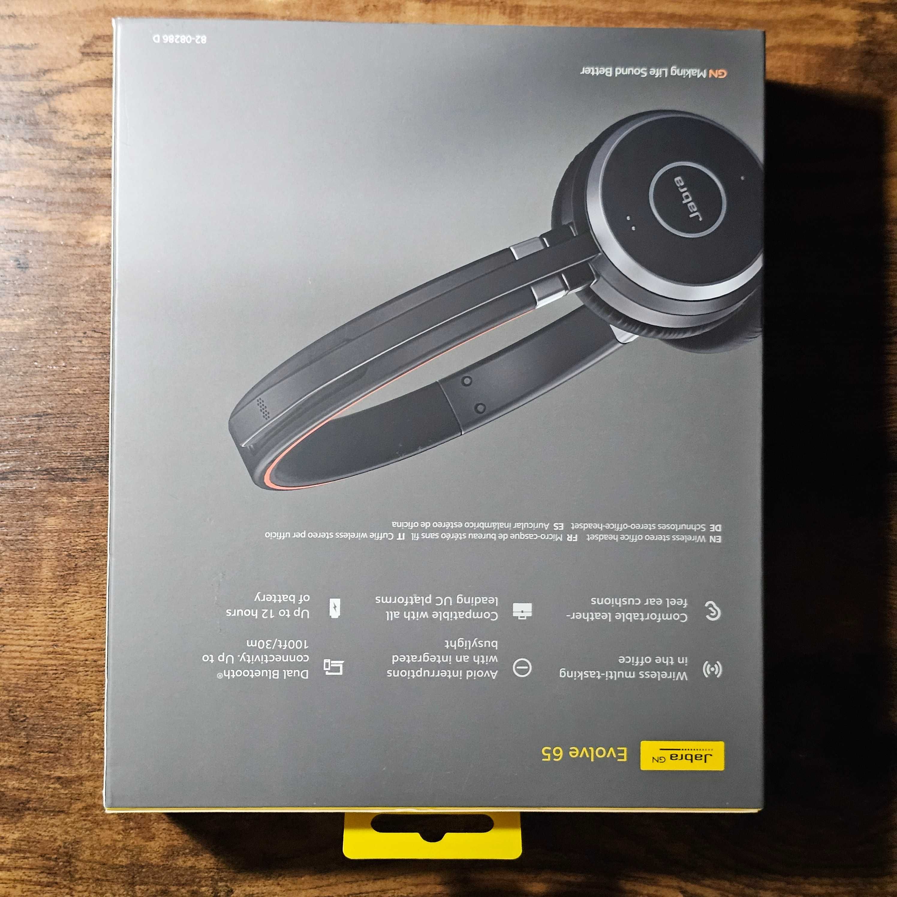 Jabra  Evolve 65 SE bezprzewodowy zestaw słuchawkowy