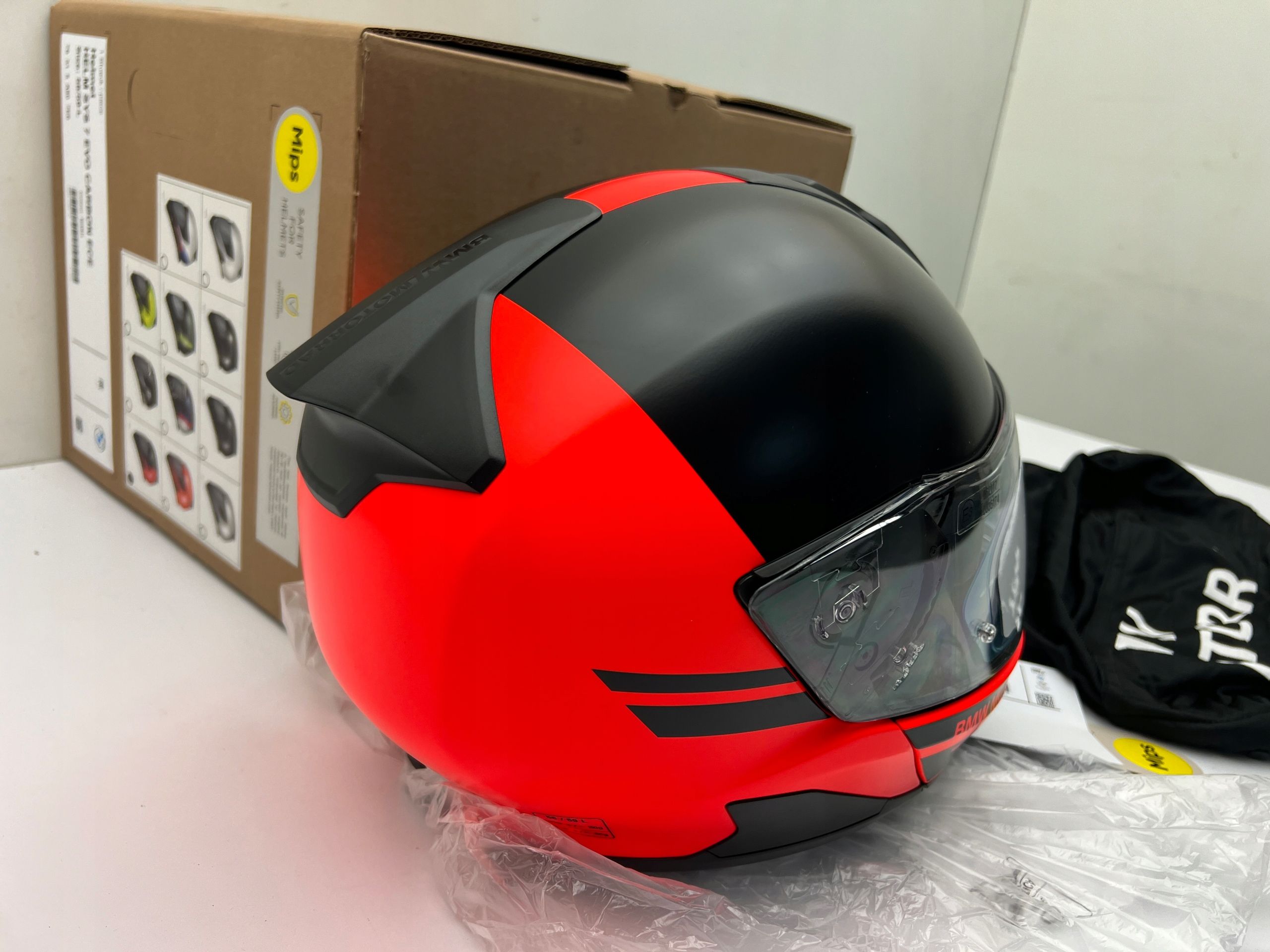 BMW System 7 Carbon Evo Kask Motocyklowy Bash oryginał Oem l Nowy