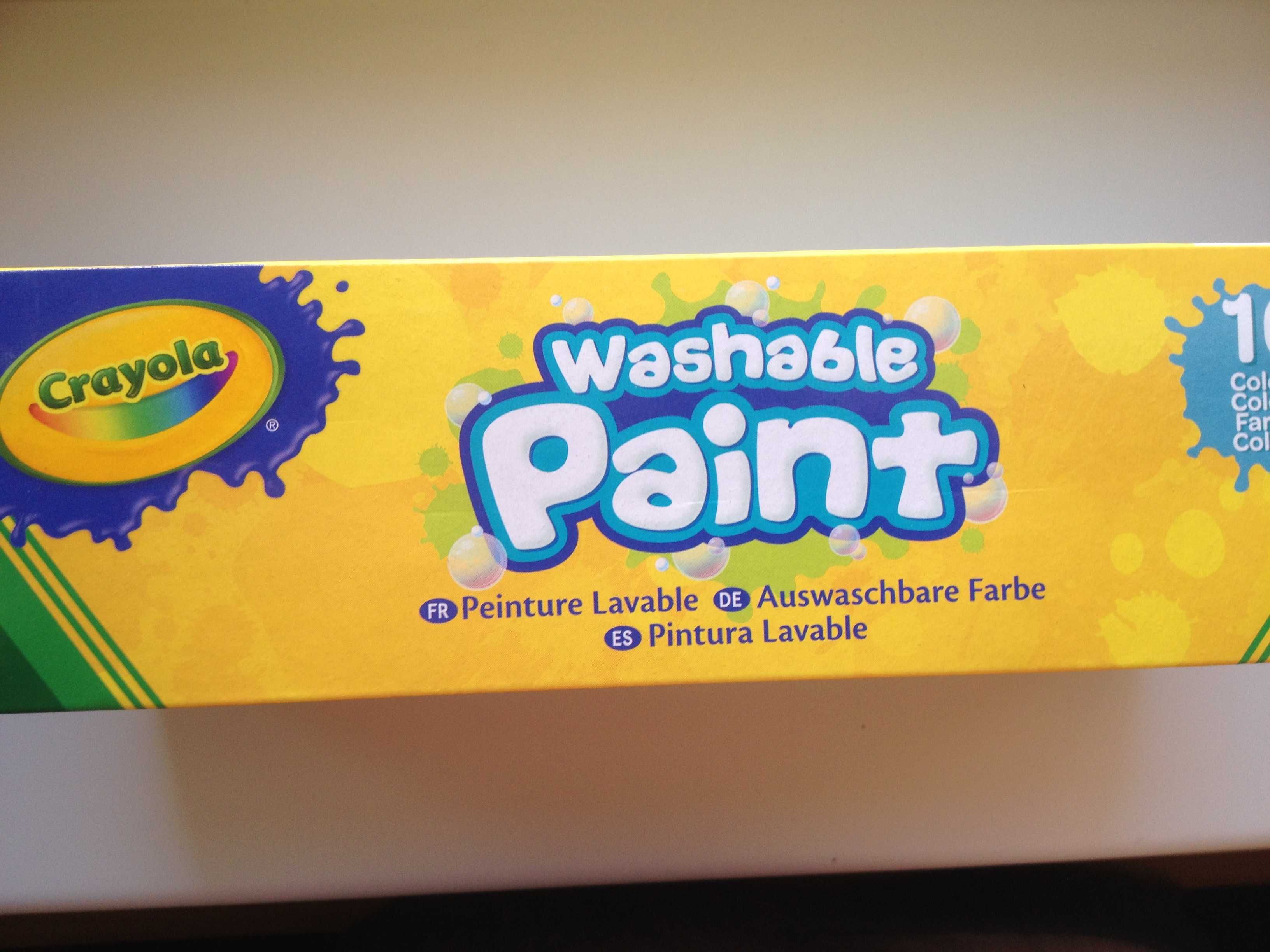 Crayola Farby zmywalne tempera 10 sztuk