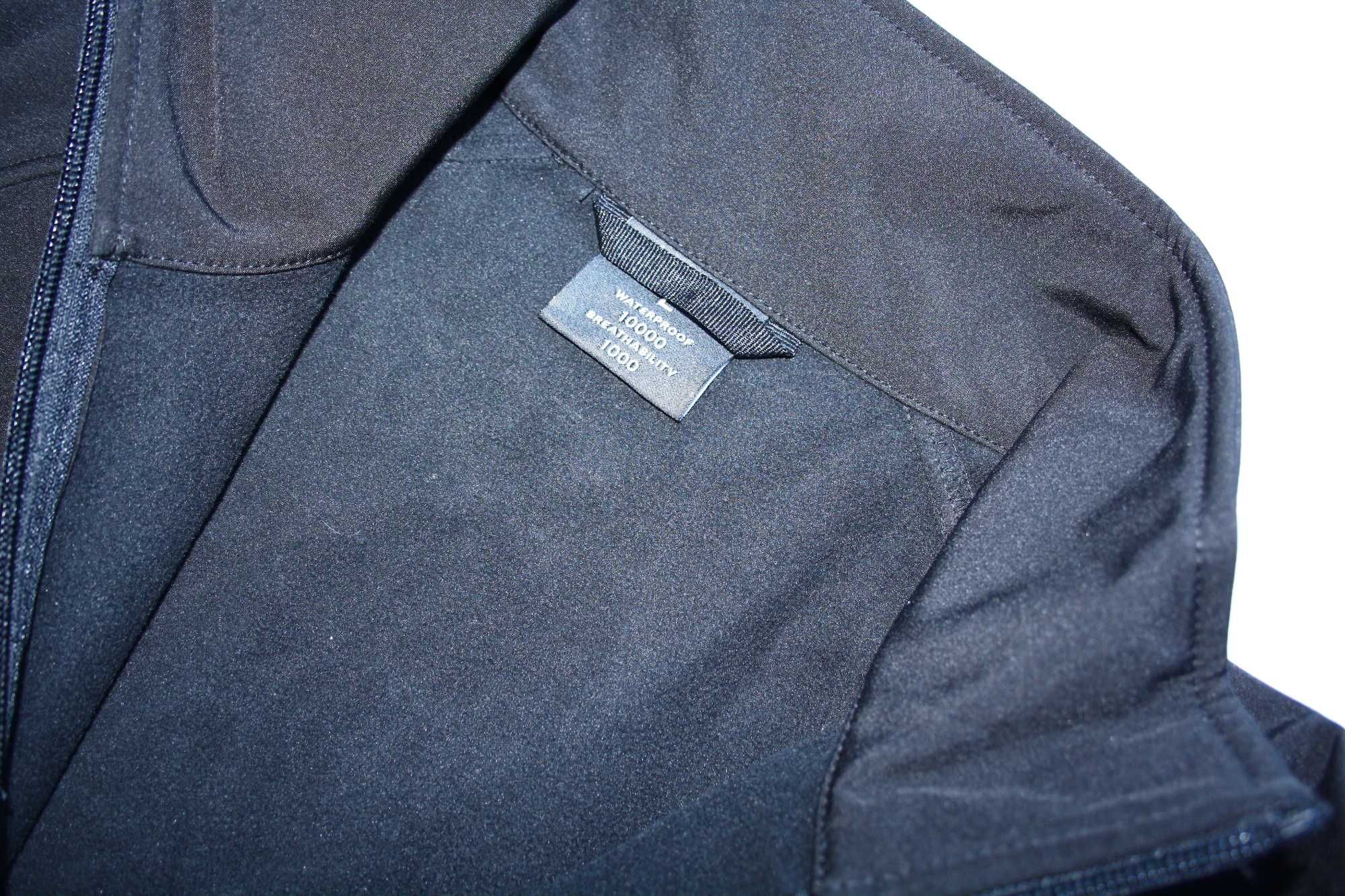 kurtka HI-TEC Derai softshell męska czarna XL membrana 10000