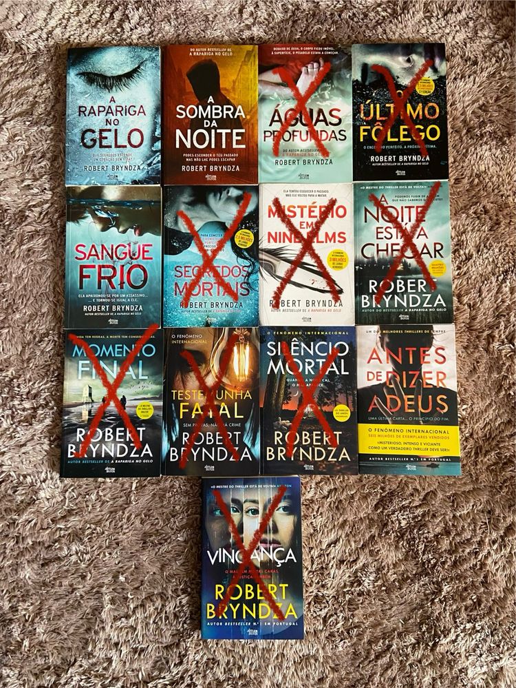 Livros Robert Bryndza