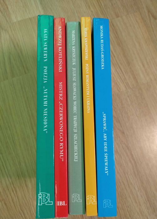 Kolekcja rozprawy literackie romantyzm - 5 tomów