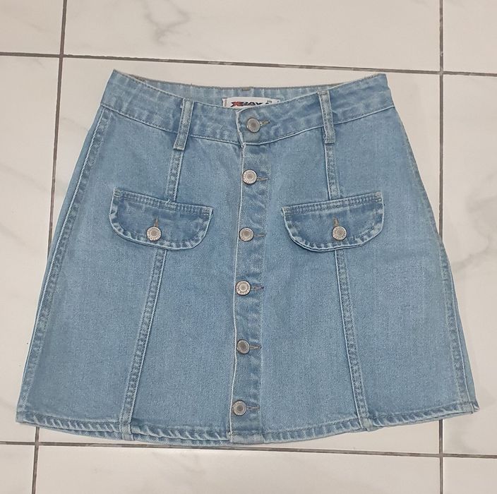 Джинсова спідниця 34розмір