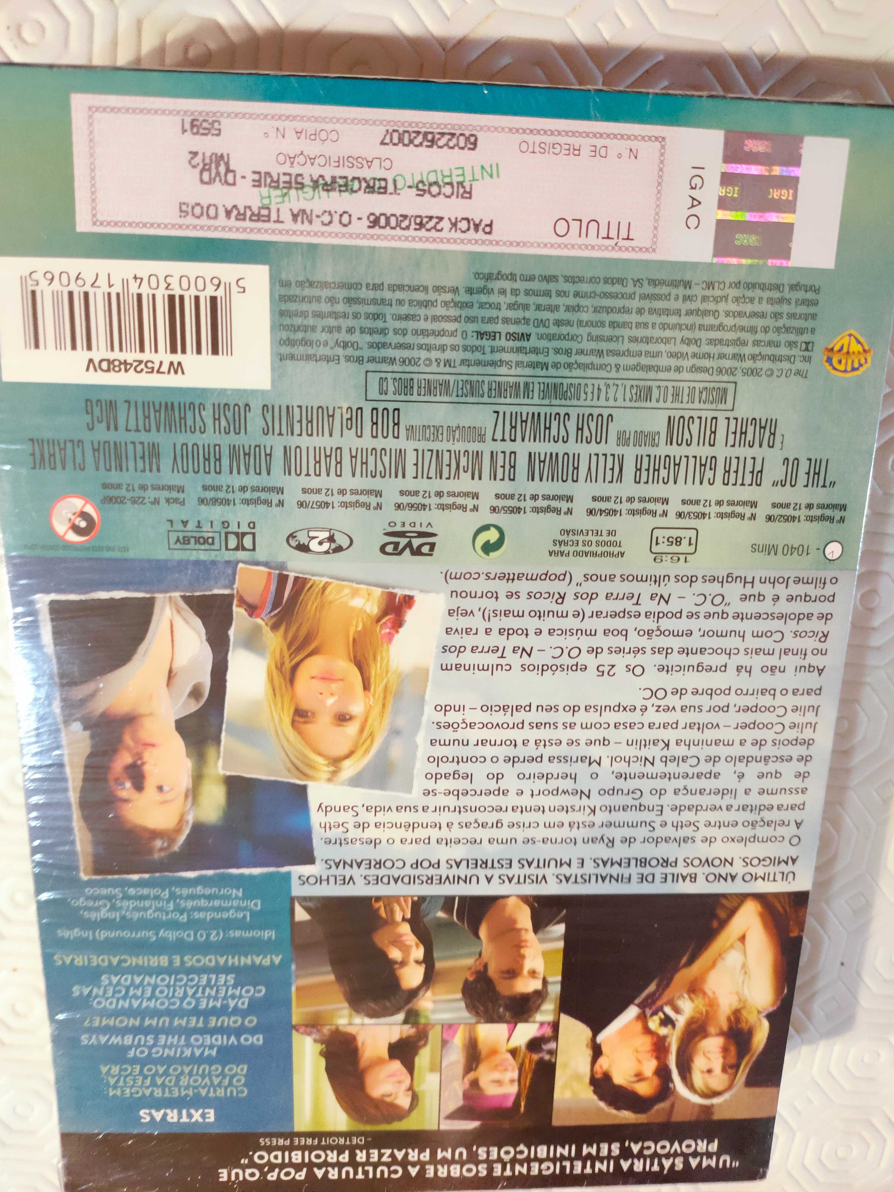 Dvd ainda fechado OC temporada 3