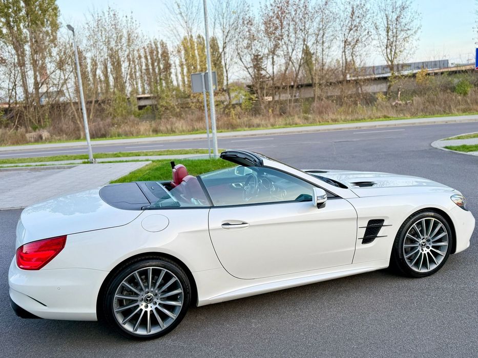 Mercedes-Benz SL SL 500 V8 AmgLine Lift Niski Przebieg Stan BDB Zamiana Zamienie