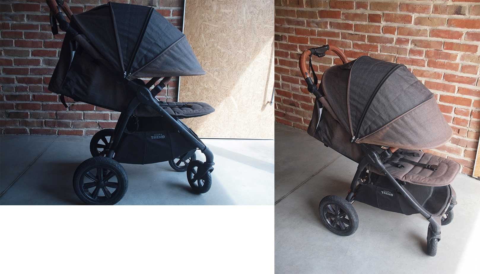 Wózek Valco baby Snap 4 trend sport v2 charcoal (pompowane koła)