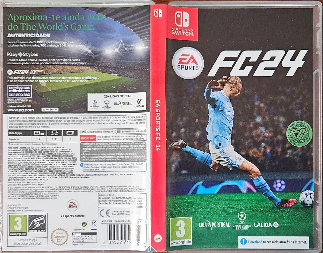 FC24 EA Sports - Nitendo Switch