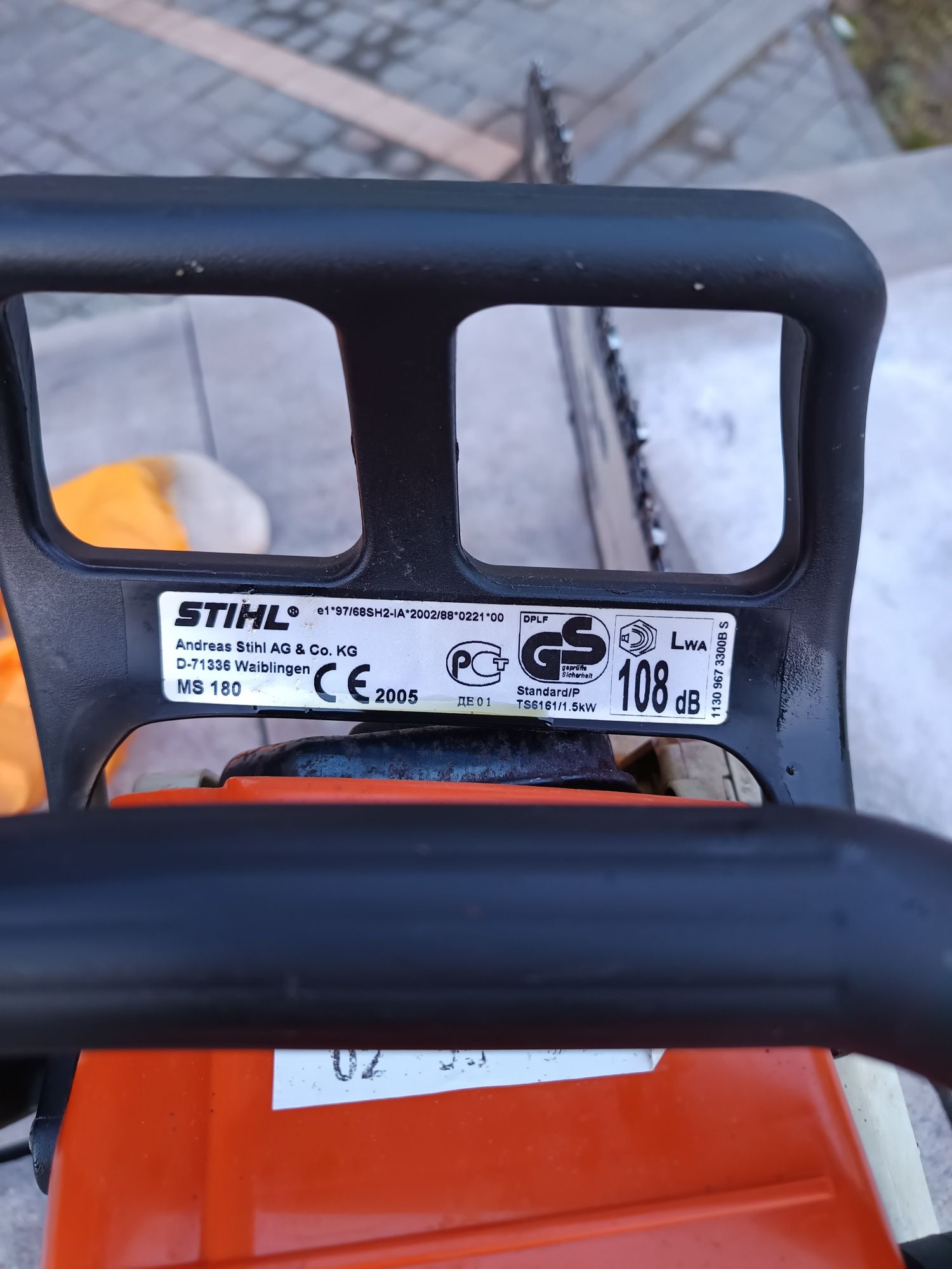 Piła stihl ms180
