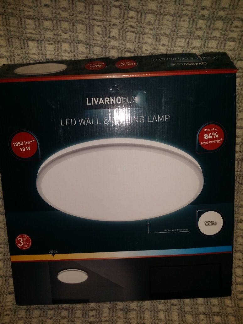 Lampa LED Livarno lux 18W średnica 34cm