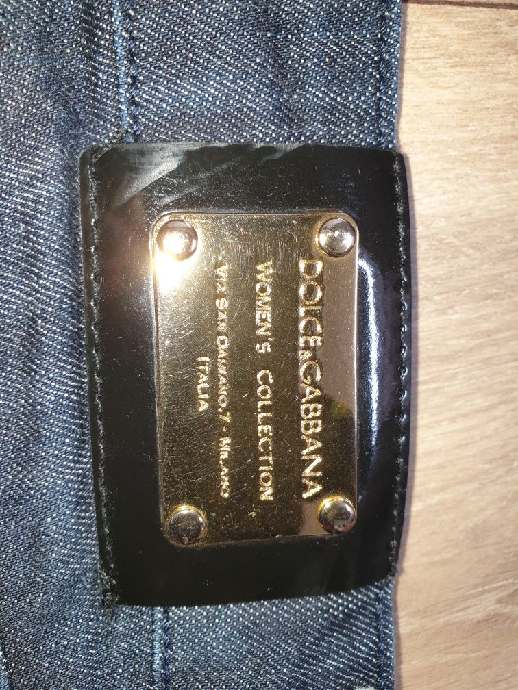 Spodnie Dolce Gabbana okazja logowane