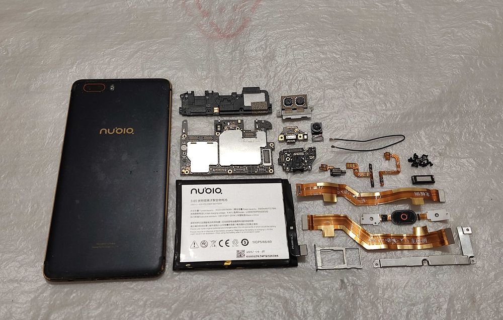 (РАЗБОРКА) – ZTE Nubia M2 4/64GB "(NX551J)" Qualcomm Snapdragon 625