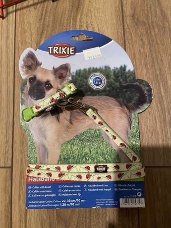 Obroża ze smyczą dla psa - firmy TRIXIE- nowa