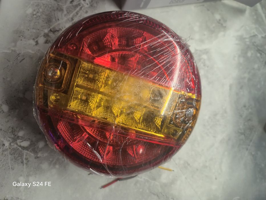 NOWE 2 lampy led tył 12V 24V przyczepa TIR HAMBURGER