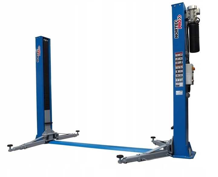 PODNOŚNIK dwukolumnowy NORTEC PD5500 hydrauliczny busy dostawcze