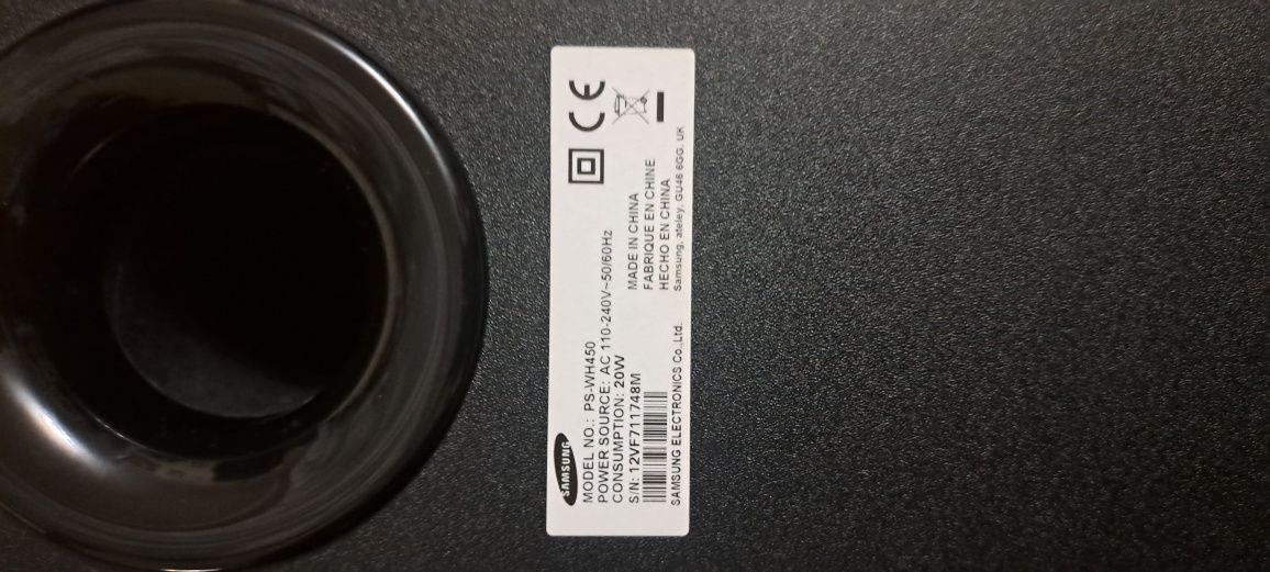 Sundbar samsung Ps-Wh450