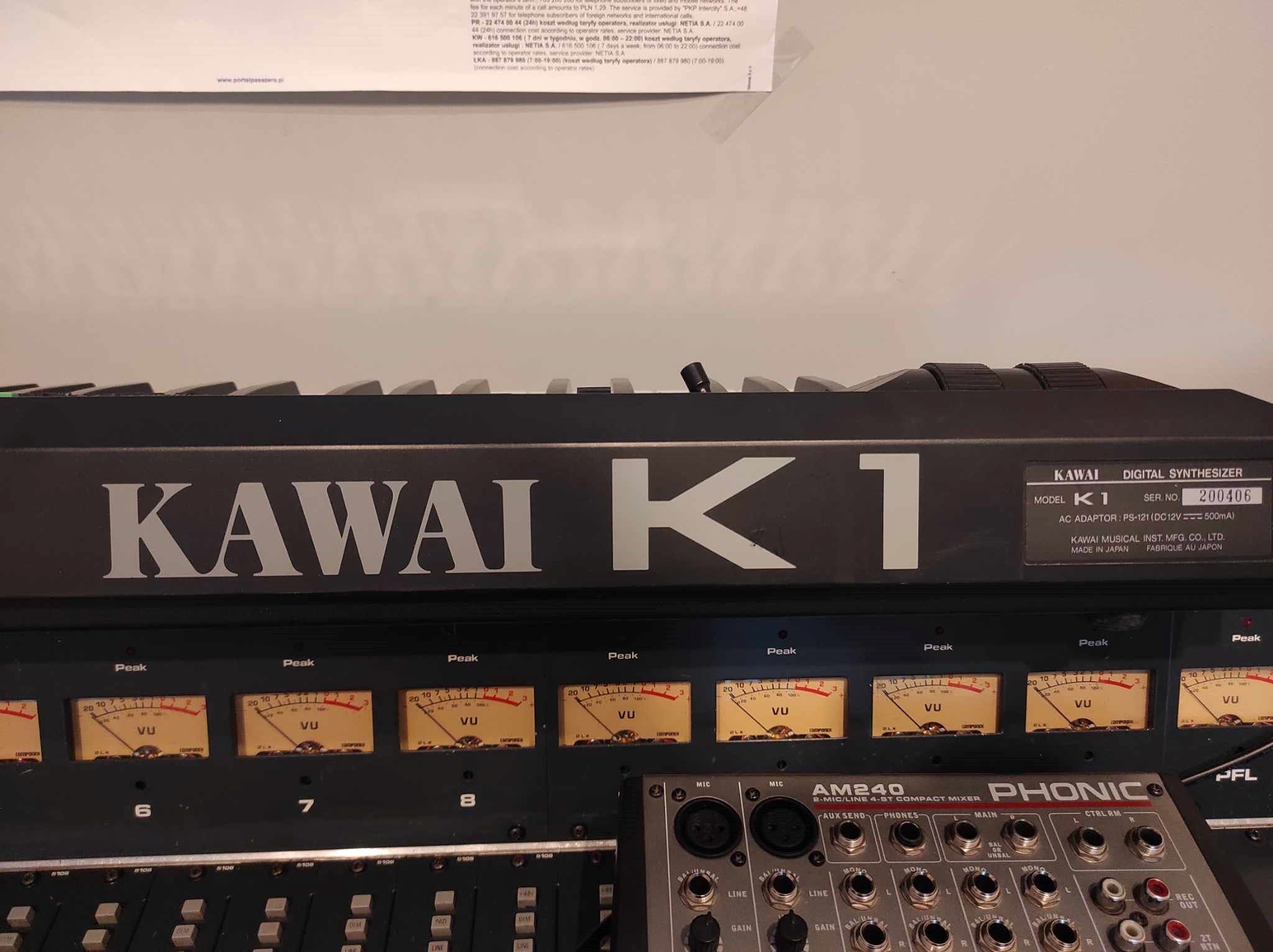 KAWAI Digital Synthesizer K1