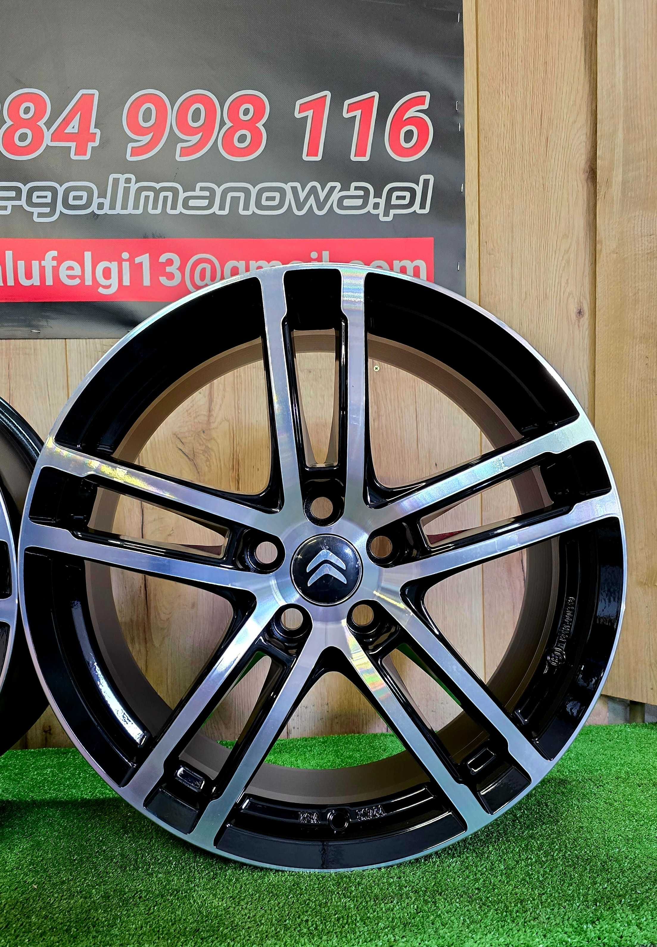 NOWE ALUFELGI CITROEN 18x5x108 - Berlingo, C4,C5 Aircross,Spacetourer