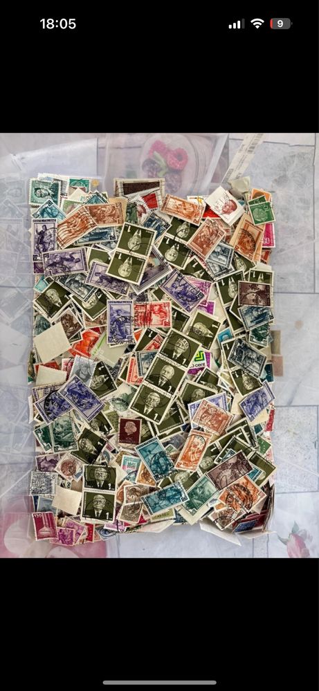 Selos de Coleção Diversos Vários Países Vendo ao Peso - Filatelia